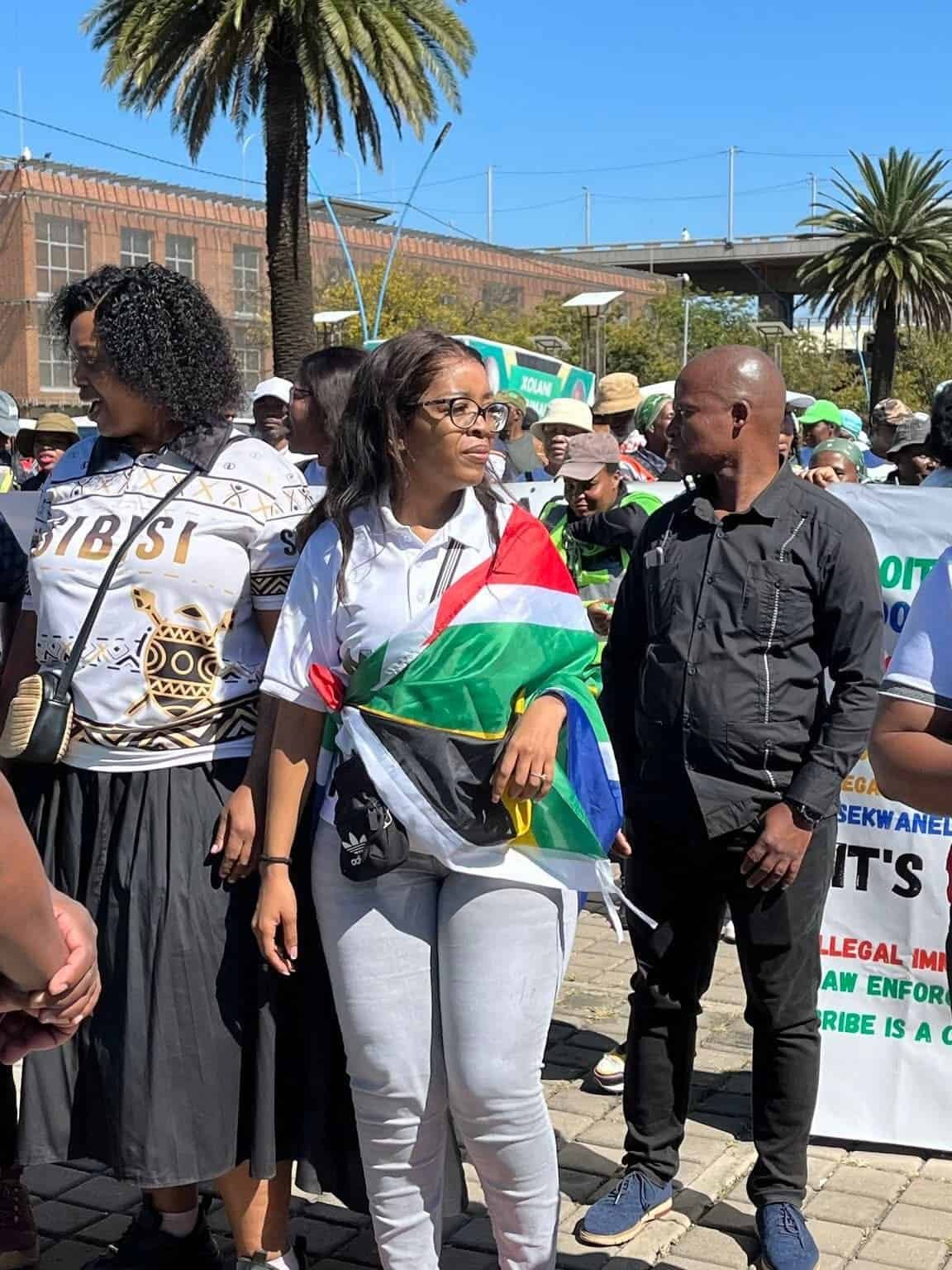 March and March leader Jacinta Ngobese-Zuma 