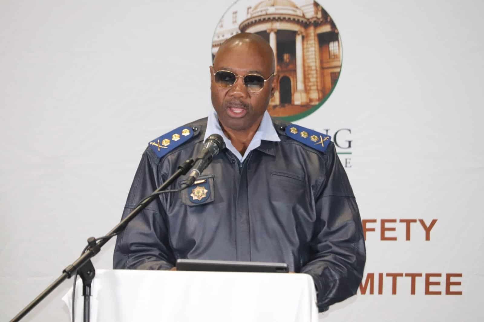 Gauteng Police Commissioner Lieutenant General Tommy Mthombeni