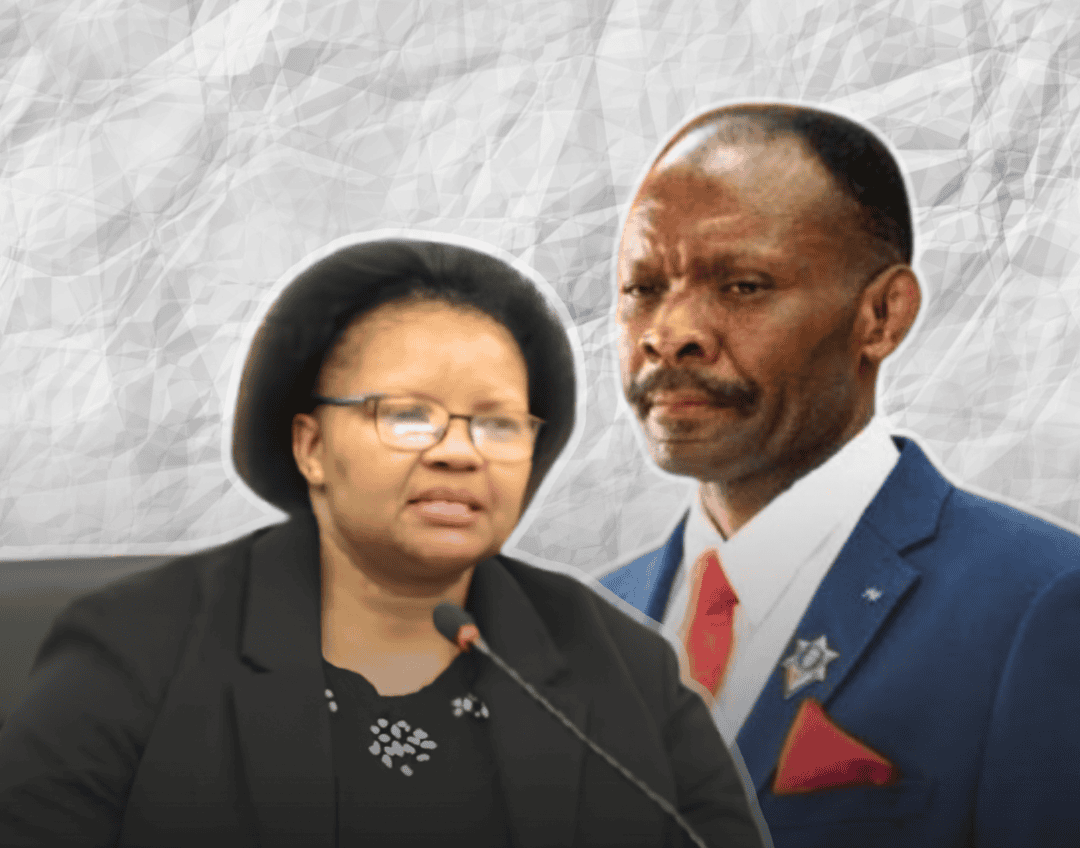 Judge Portia Phahlane, church faction leader Bhekumzi Mike Sandlana