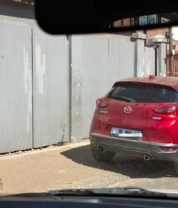 Two suspected armed robbers were fatally wounded during a shootout with police in Reiger Park, Boksburg, following a SAPS-led intelligence operation linking a group of suspects to a series of truck and courier vehicle robberies. Police recovered two unlicensed firearms and a Mazda vehicle at the scene. Photo: SAPS