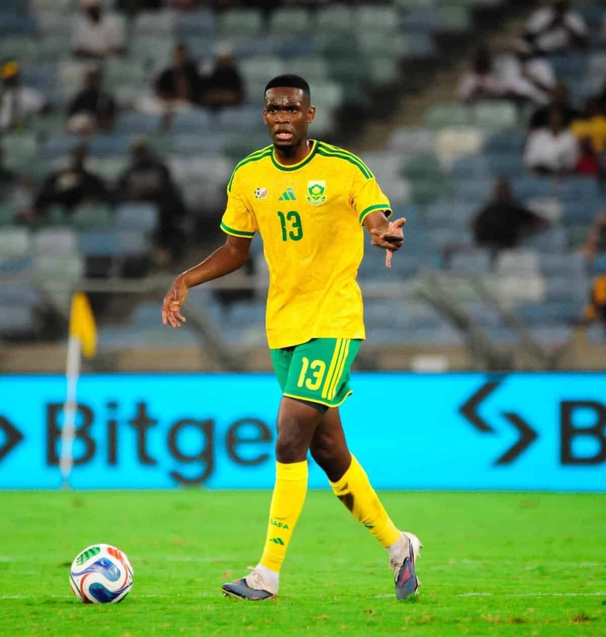 Bafana Bafana midfielder Sphephelo Sithole