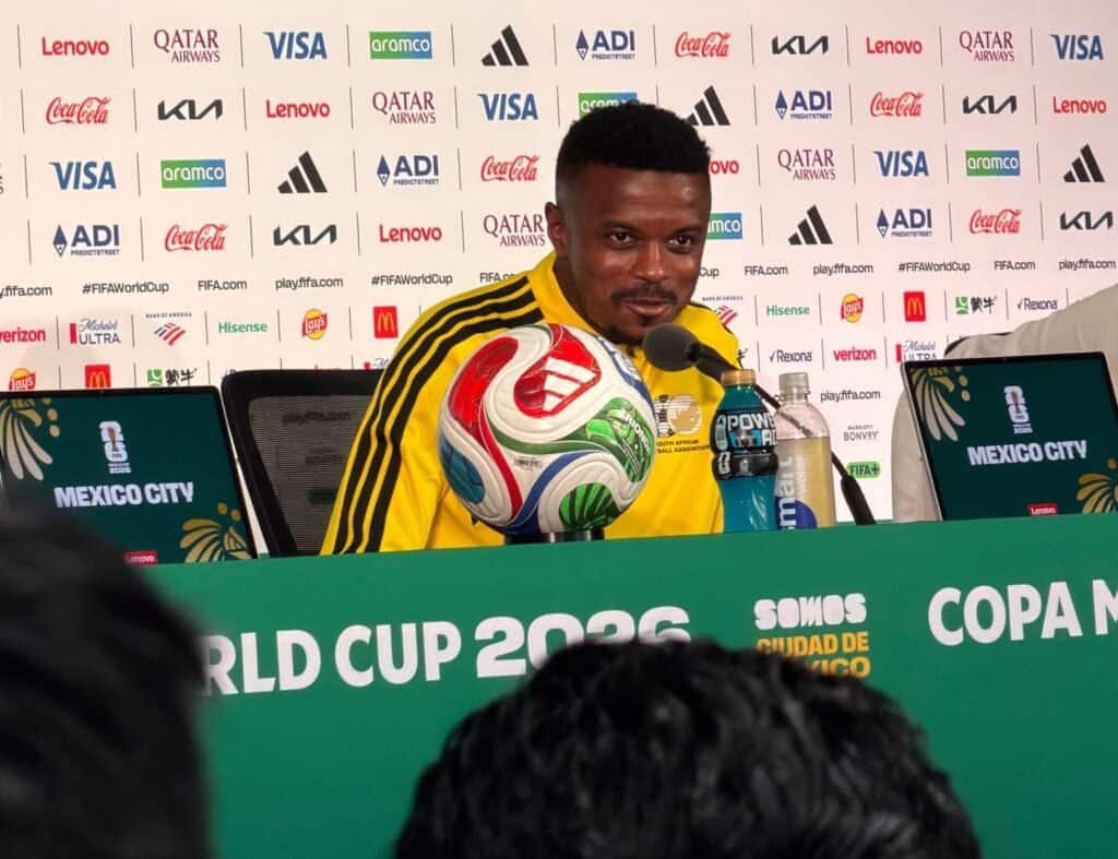 Bafana Bafana midfielder Teboho Mokoena