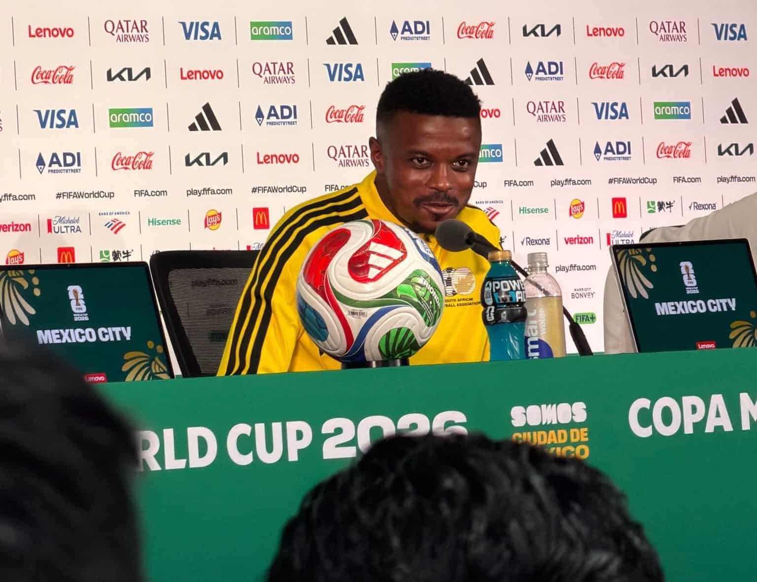Bafana Bafana midfielder Teboho Mokoena