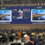 This photo taken on July 25, 2026 shows a scene during the 48th session of the World Heritage Committee in Busan, South Korea. (Xinhua/Yao Qilin)