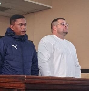 EMPD Constable Adrian Norman Mackenzie and businessman Etienne van der Walt