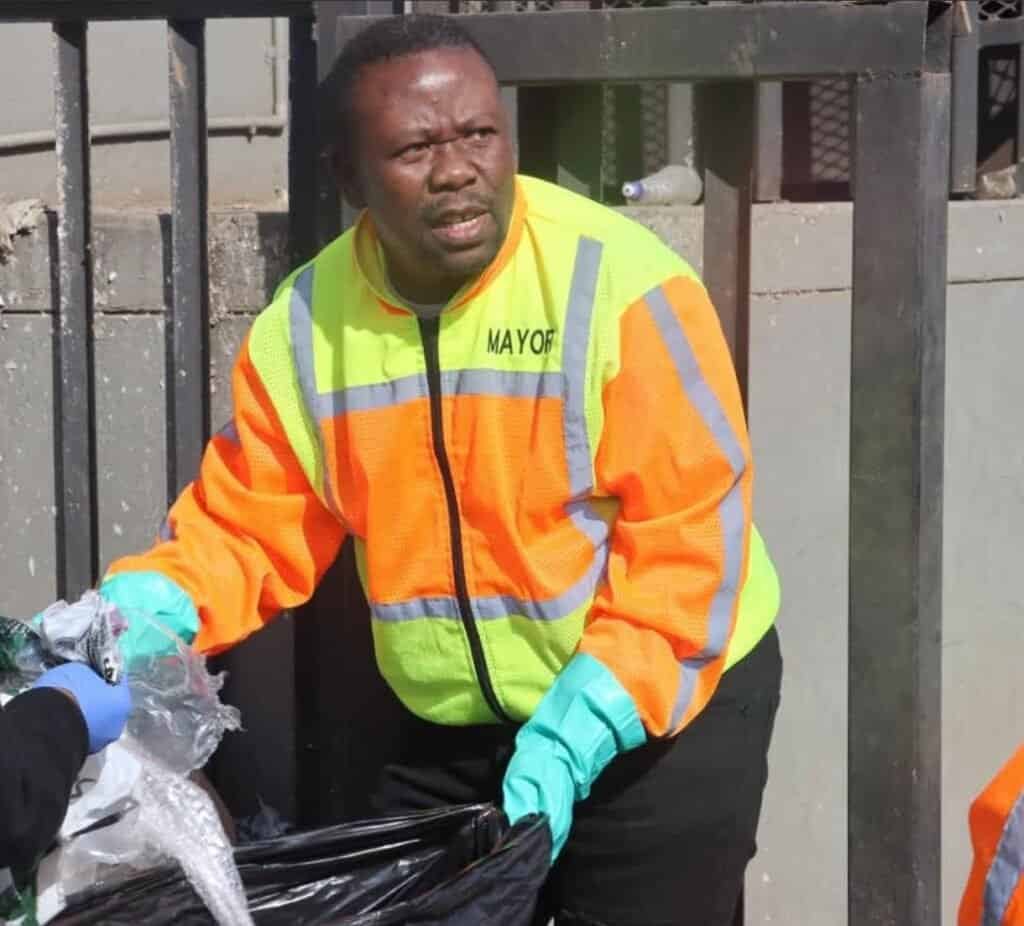 Uphongolo local municipality mayor Bongani Thwala