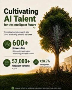 China Steps Up AI Talent Development