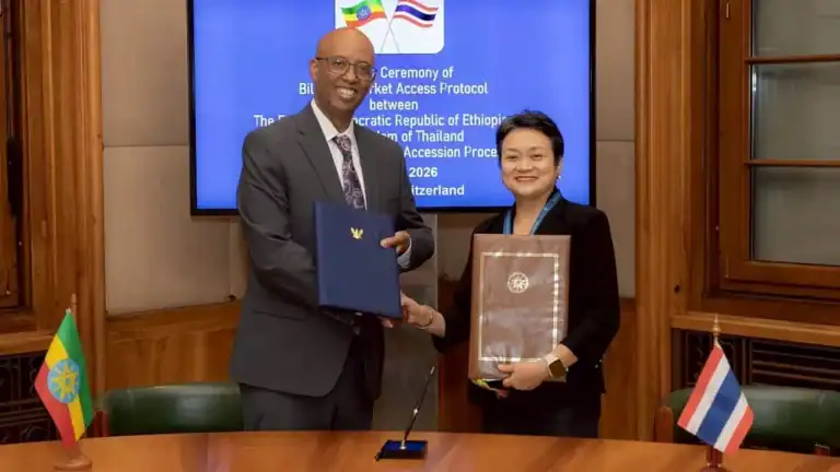 Ethiopia and Thailand Sign Agreement on Mutual Market Access