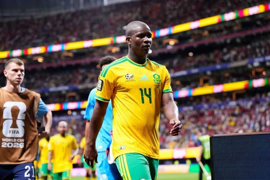 Former Bafana Bafana captain Lucas Radebe believes centre-back Mbekezeli Mbokazi will go far in his career. Photo: Supplied