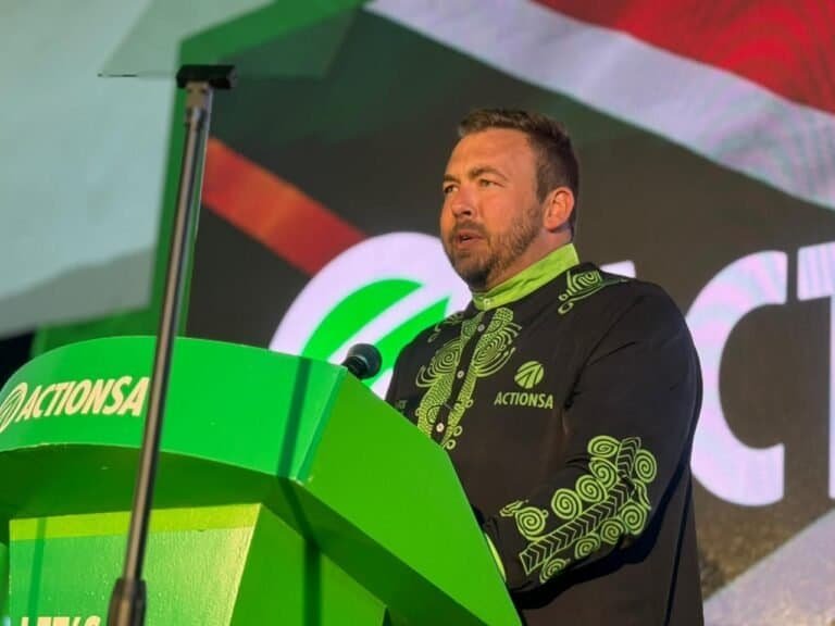ActionSA National Chairperson Michael Beaumont