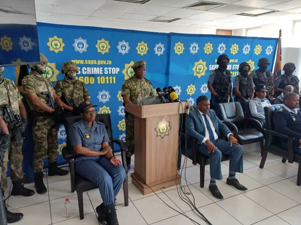 KwaZulu-Natal Police Commissioner Nhlanhla Mkhwanazi