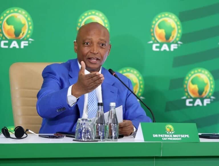 Confederation of African Football (CAF) president Patrice Motsepe