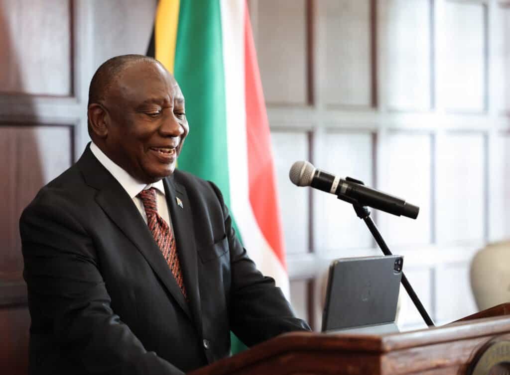 President Cyril Ramaphosa
