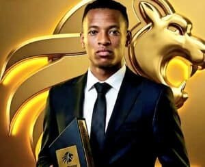Relebohile Mofokeng won the Players' Player of the Season, Midfielder of the Season and Footballer of the Season awards. Photo: Supplied