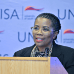 Professor Puleng LenkaBula will speak at the United Nations Headquarters in New York this week, highlighting the role of higher education institutions in driving collaborative, locally led solutions for sustainable urban development. Photo: Unisa