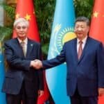 Chinese President Xi Jinping meets with Kazakh President Kassym-Jomart Tokayev,