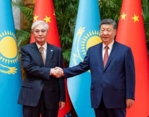 Chinese President Xi Jinping meets with Kazakh President Kassym-Jomart Tokayev,