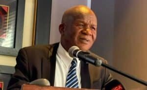 Black Leopards chairman David "Chief" Thidiela