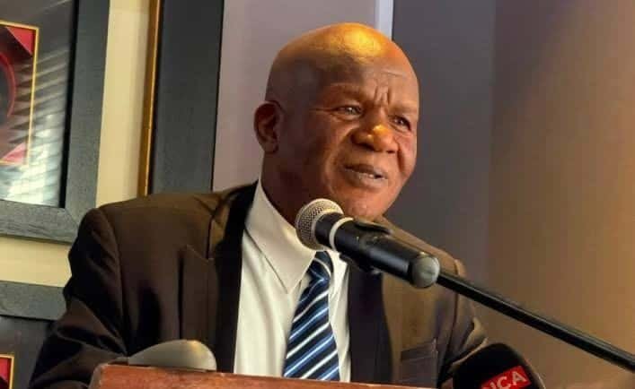 Black Leopards chairman David "Chief" Thidiela