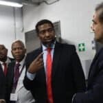 Higher Education and Training Minister Buti Manamela at the Cape Peninsula University of Technology (CPUT)