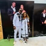 Charlotte Tibana with Peter Nonyane