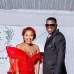 Charlotte Tibane with Peter Nonyane