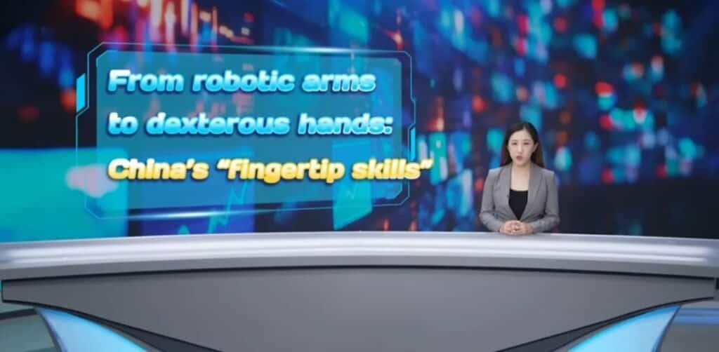 From Robotic Arms to Dexterous Hands: China's "Fingertip Skills"