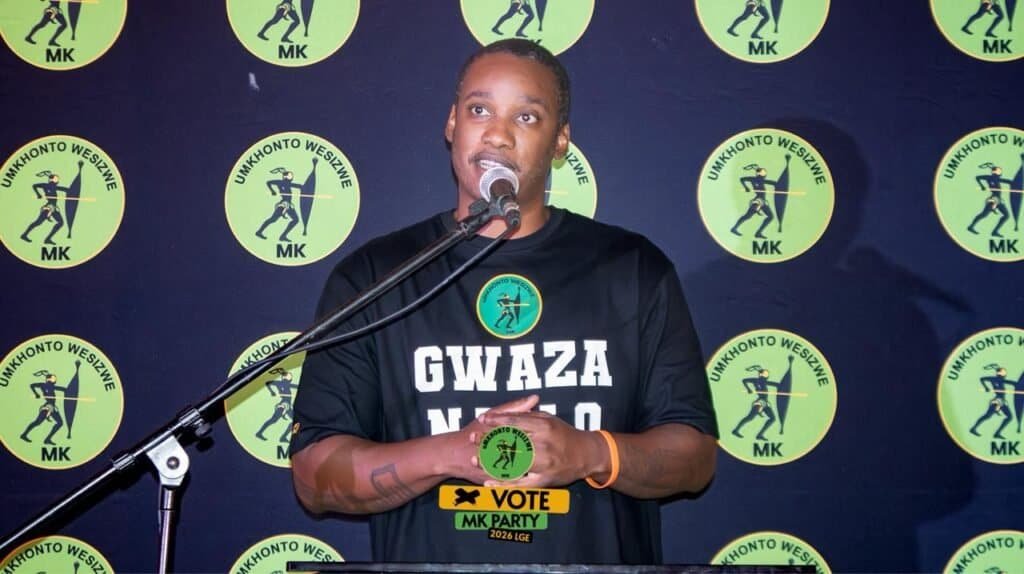 uMkhonto weSizwe (MK) Party first deputy president Duduzane Zuma