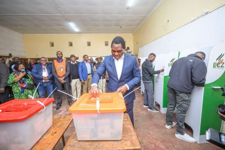 Zambia President Hakainde Hichilema