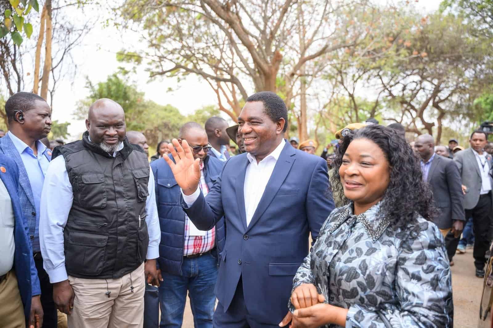 Zambia President Hakainde Hichilema