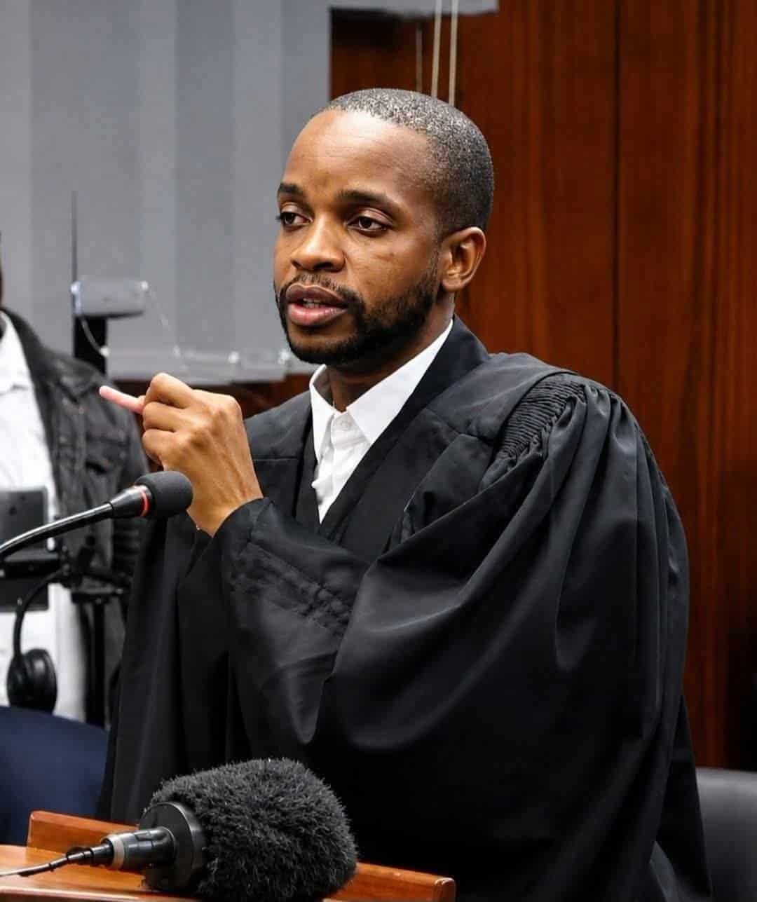 Charlotte Tibana and Peter “Greater Gagash” Nonyane’s lawyer, Hlawulani Maluleke