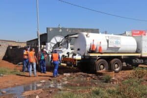 Johannesburg Water tanker