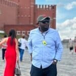 Kalumbu Lumpa at the Kremlin in Moscow, Russia