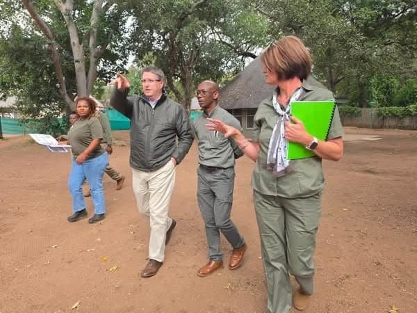 Minister David Maynier at Kruger National Park