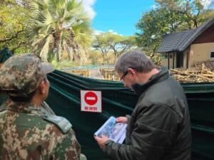 Minister David Maynier at Kruger National Park
