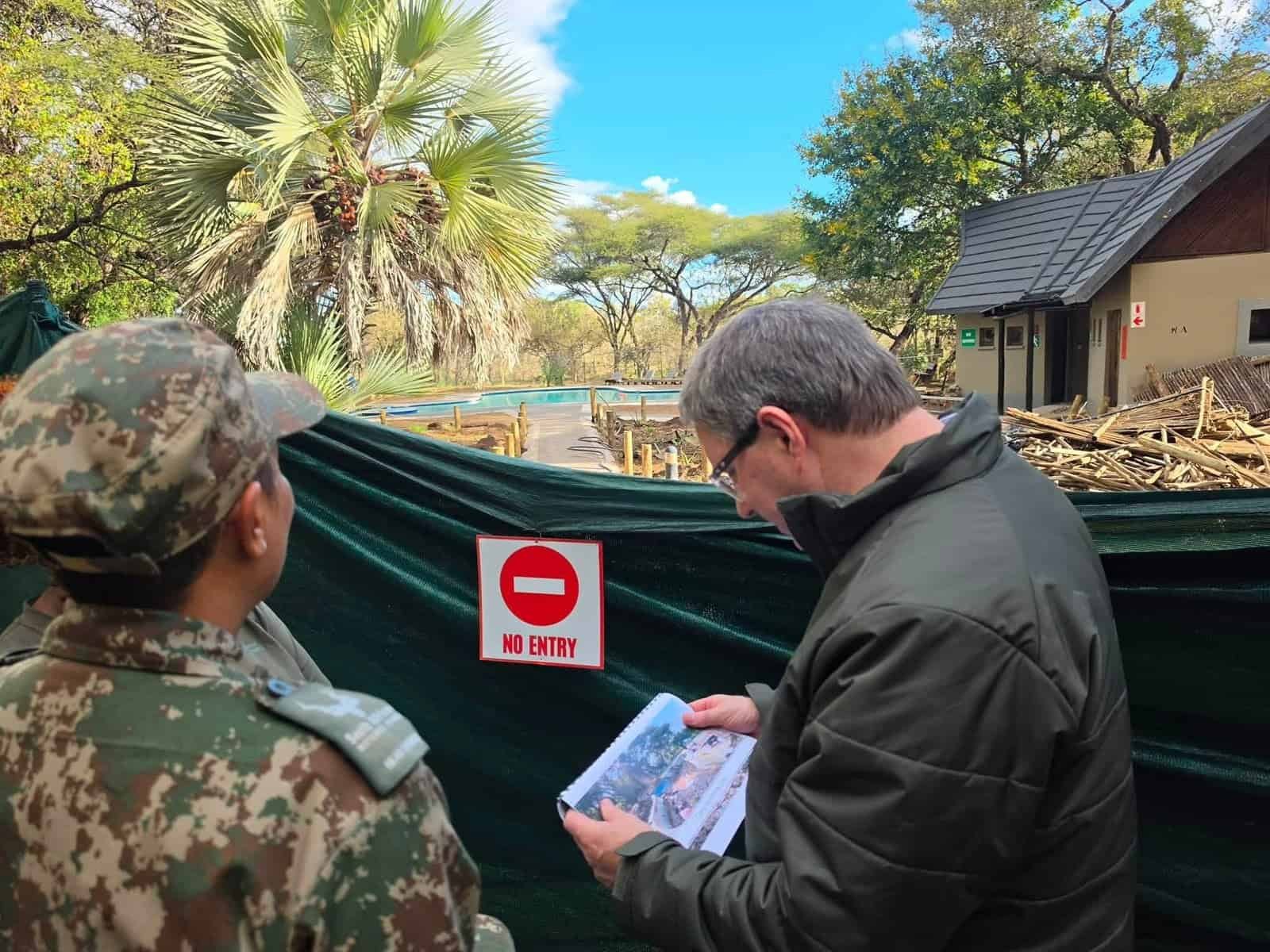 Minister David Maynier at Kruger National Park
