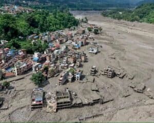 Four South Africans are among hundreds of people reported missing after catastrophic flash floods swept through northern Nepal near the border with Tibet. Photo: X