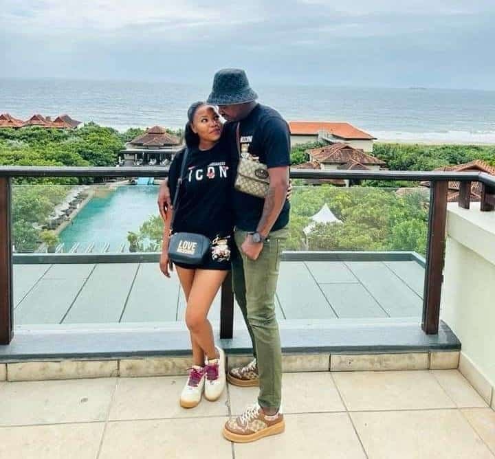 Charlotte Tibana with Peter “Greater Gagash” Nonyane