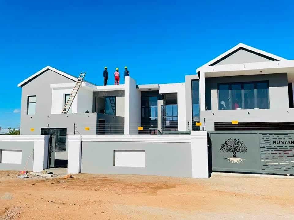 Peter Nonyane's double-storey house at his home village of Mageva in Giyani.