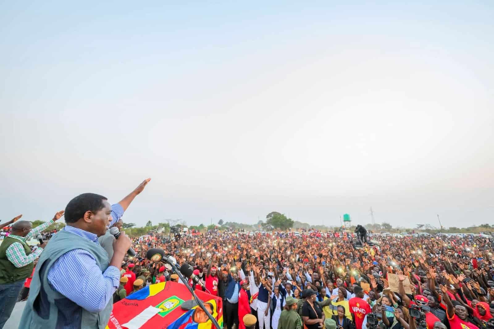 Zambian President Hakainde Hichilema