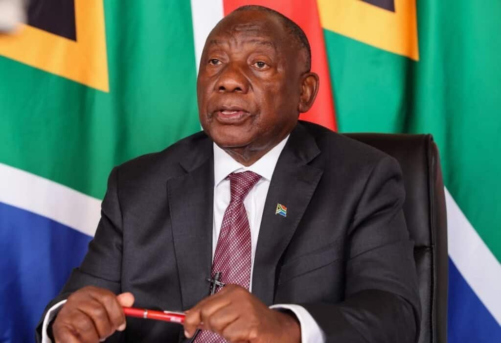 President Cyril Ramaphosa