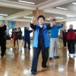 Enthusiasts practice Taiji under the guidance of a social sports instructor at a community venue in Jinan, east China's Shandong Province, March 19, 2026. (Xinhua/Zhu Zheng)