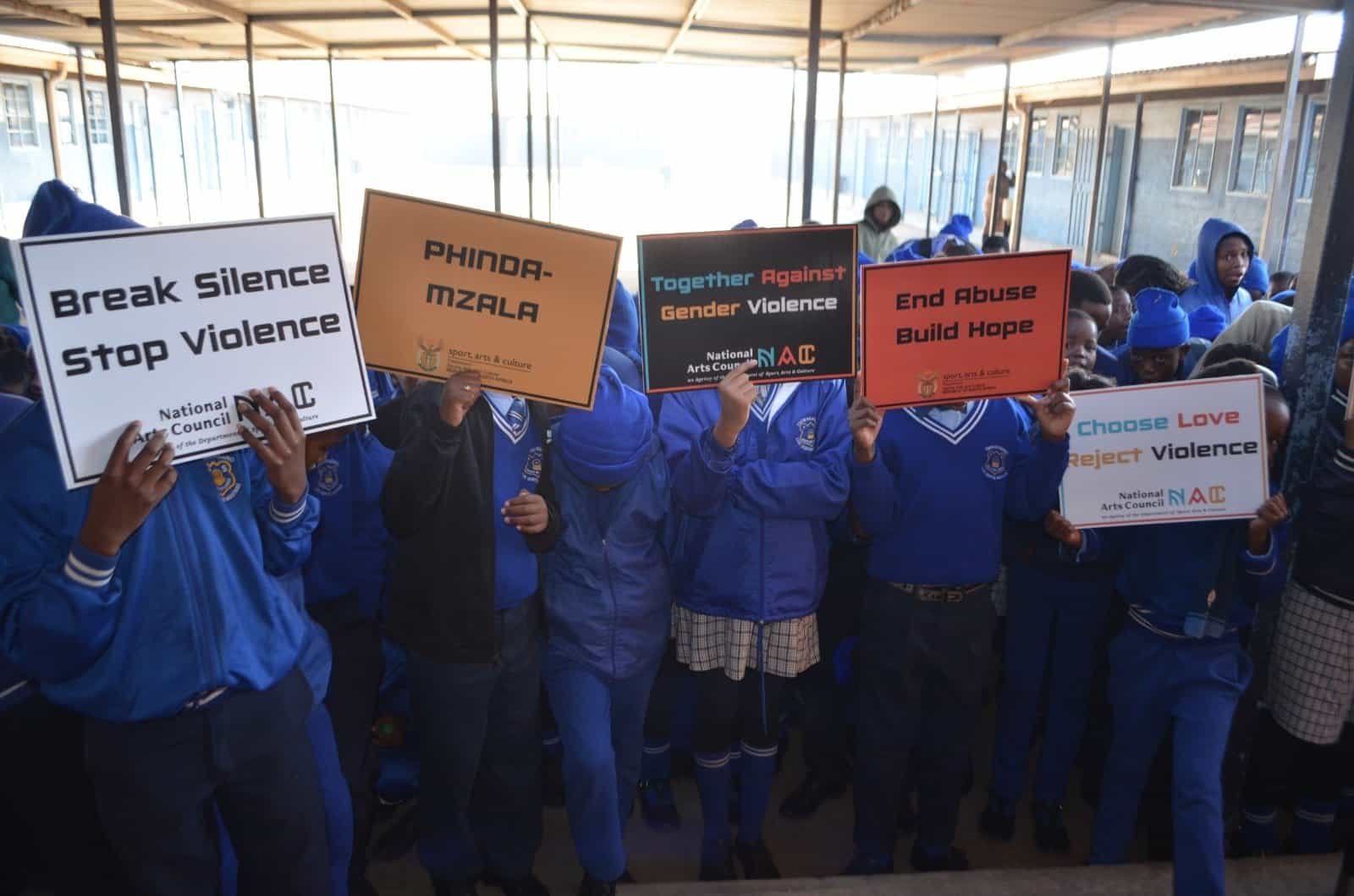 GBV Awareness School Outreach Programme, which took place at Tshwaragano Primary School in Thokoza and Matsediso Primary School in Katlehong