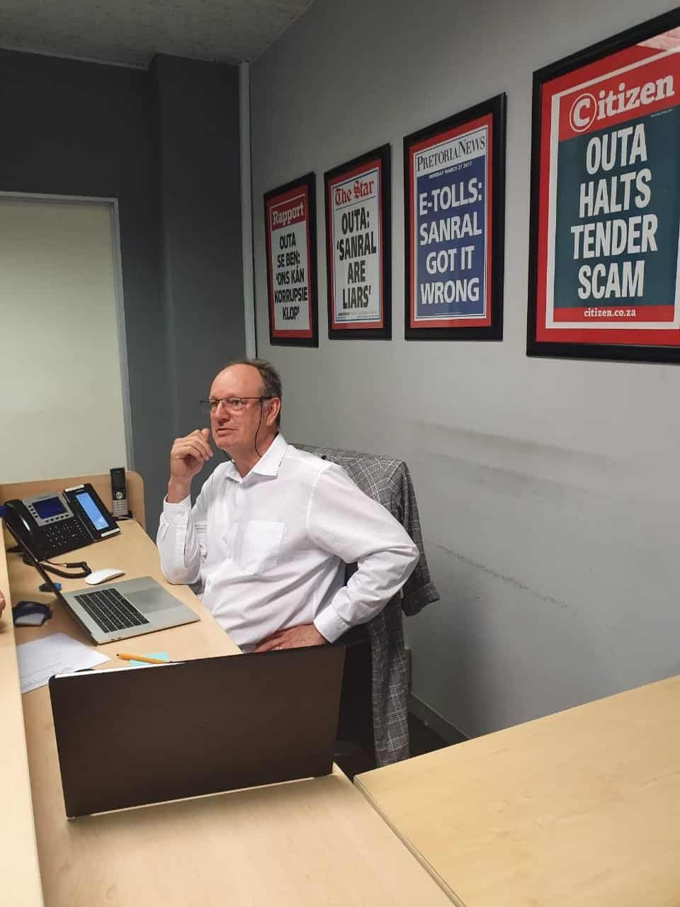 OUTA CEO Wayne Duvenage