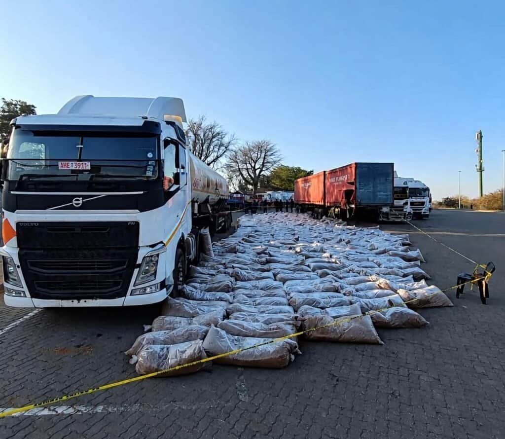 Zimbabwean national Shumba Munetsi was arrested in connection with the alleged smuggling of tobacco worth R3.8 million. Photo: SAPS