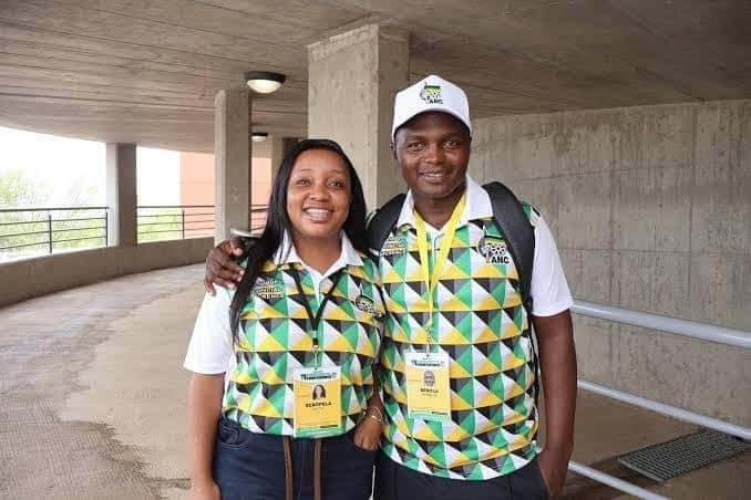 FRUSTRATED: Limpopo ANCYL Secretary Phineas Sebola with Provincial Chairperson Faith Sebopela. Sebola took to social media to express his frustrations, saying the period leading up to Ramathuba’s cabinet reshuffle was “stressful”. Photo: Supplied