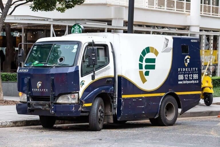 Fidelity Cash in Transit Truck