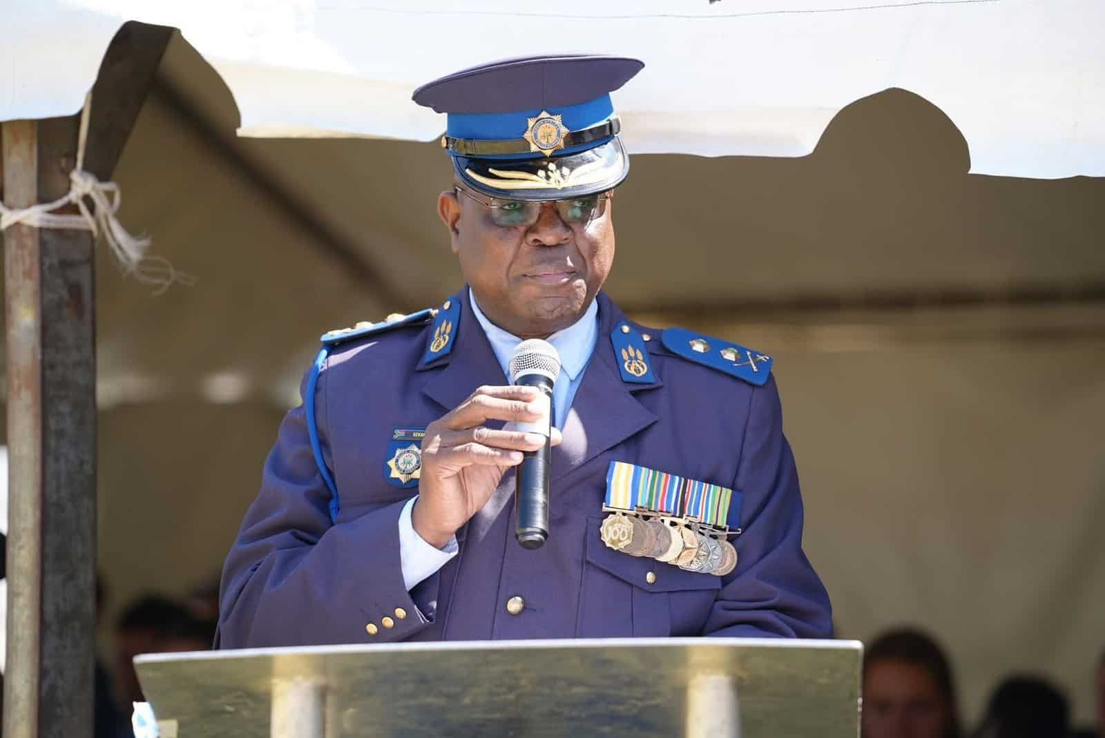 Acting Gauteng Police Commissioner Major General Fred Kekana