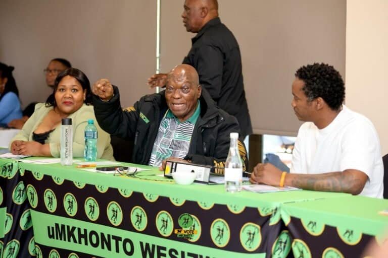 uMkhonto weSizwe Party president Jacob Zuma
