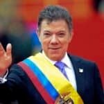 Former Colombian president and 2016 Nobel Peace Prize laureate Juan Manuel Santos